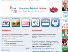 Tablet Screenshot of engagement-hamburg.de